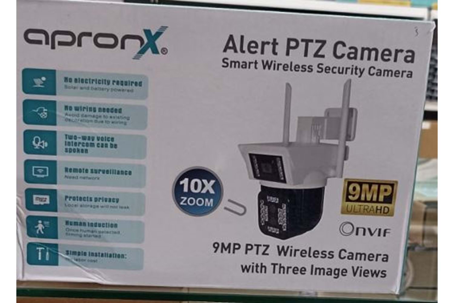 APRONX APX-WP363OZ 9MP 10X ZOOM 2.8MM 12MM WIFI KAMERA (OUTDOOR)