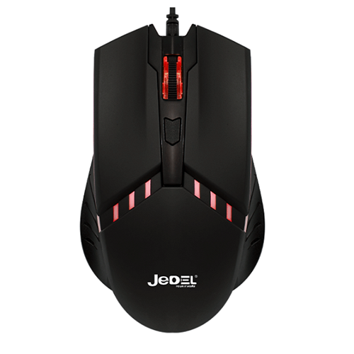 JEDEL M82 Optik LED Dört Buton 1600 DPI Renkli Rgb Gaming Kablolu Mouse
