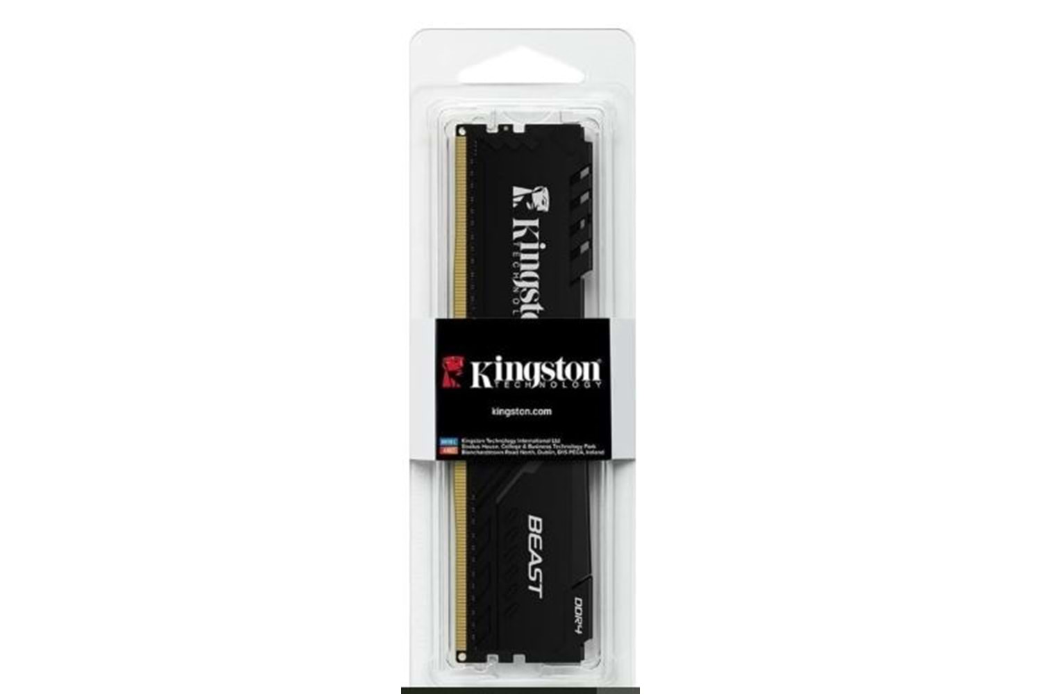 KINGSTON KF432C16BB/16 16GB DDR4 3200Mhz CL16 SOĞUTUCULU SİYAH RAM