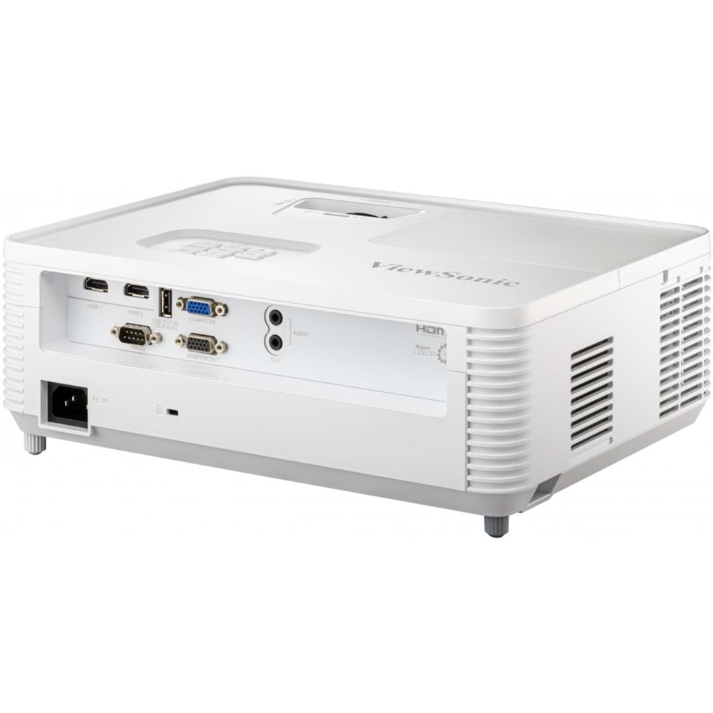 VIEWSONIC PA700W DLP WXGA(1280x800)4500AL 2xHDMI 1xVGA GIRIS/CIKIS 1x SES/GIRIS/CIKIS 1x USB TIP A 12.500:1 3W HOPARLOR SUPERCOLOR™PROJEKSIYON