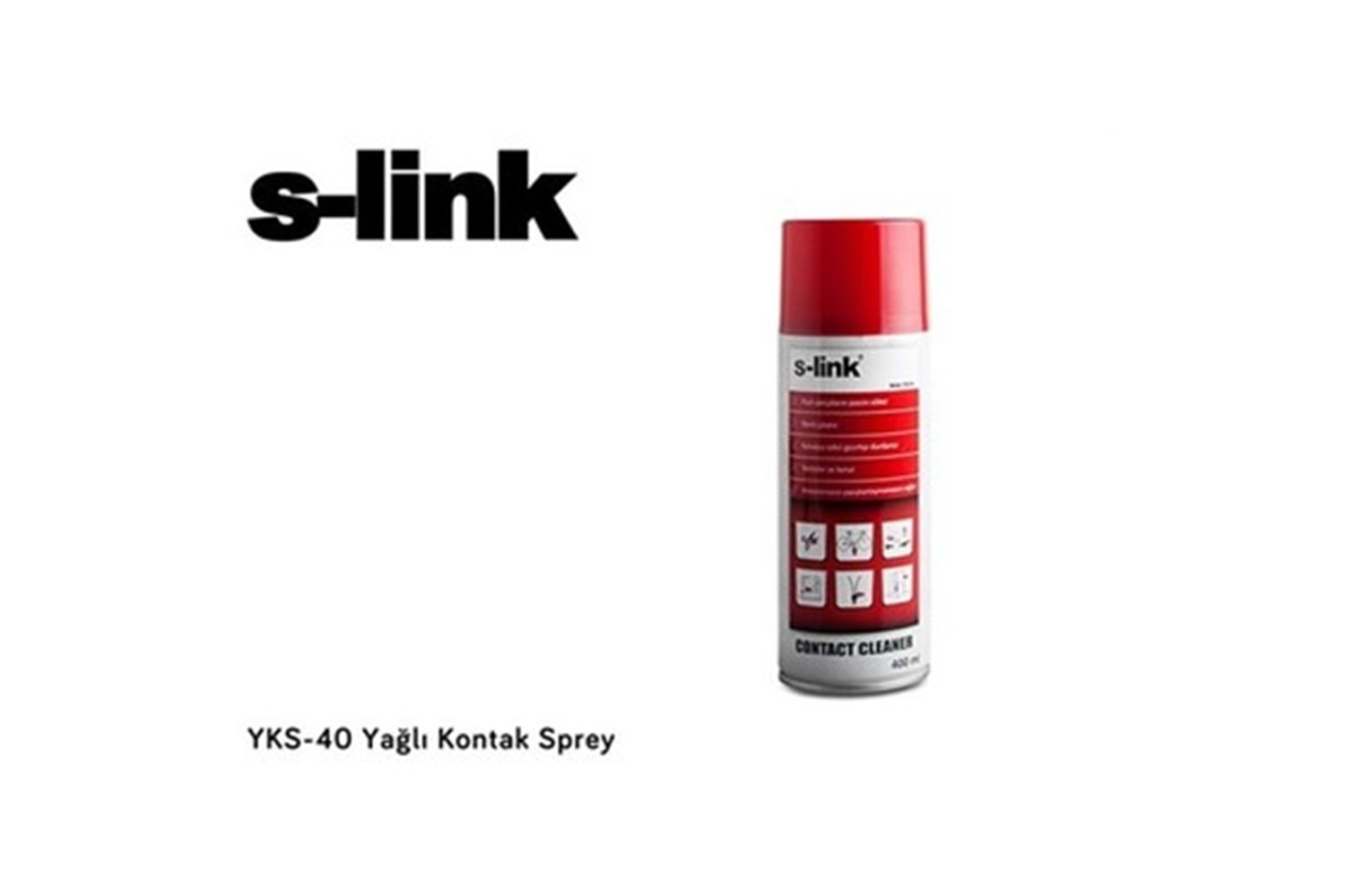 S-Link YKS-40 Contact Cleaner Yağlı Kontak Sprey