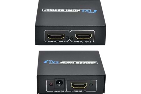HYTECH HDMI 2 PORT ÇOKLAYICI 1 PORT HDMI GİRİŞ -2 PORT HDMI ÇIKIŞ HY-LU2