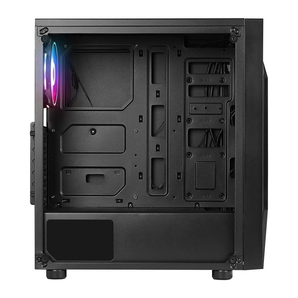 RAMPAGE TRI-ANGLE RGB 4X120MM FANLI MİDATX GAMİNG POWERSIZ OYUNCU KASASI