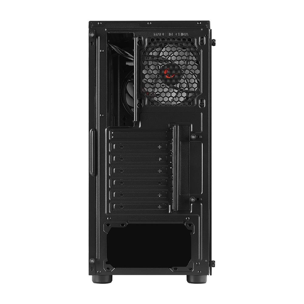 RAMPAGE TRI-ANGLE RGB 4X120MM FANLI MİDATX GAMİNG POWERSIZ OYUNCU KASASI