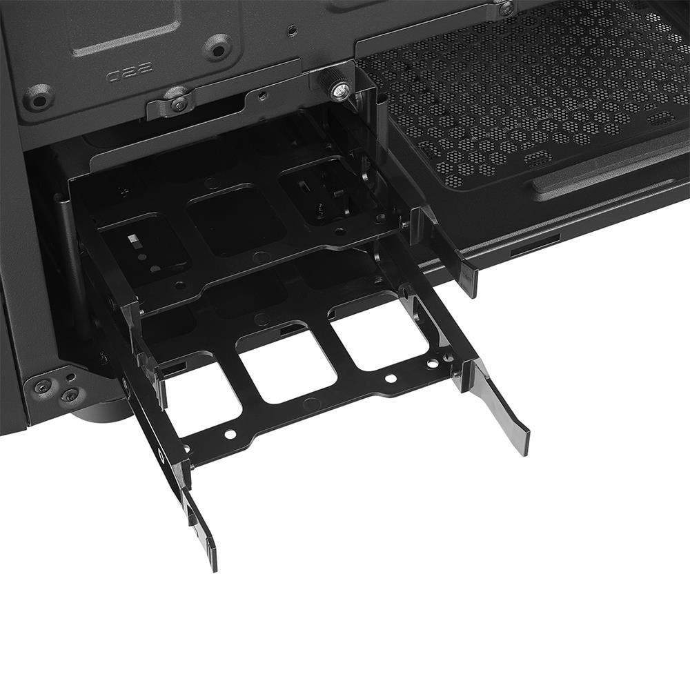 RAMPAGE TRI-ANGLE RGB 4X120MM FANLI MİDATX GAMİNG POWERSIZ OYUNCU KASASI