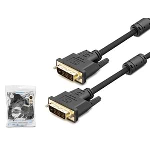 DVI 24+1 1.8M SİYAH KABLO HADRON HDX7751 ( DVI - DVI )