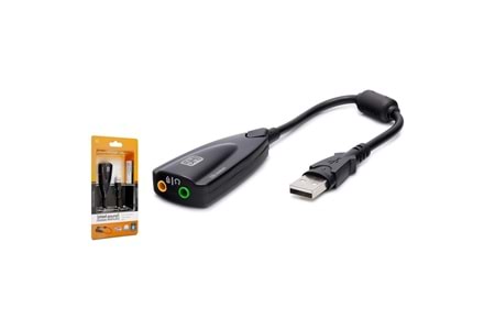 USB SES KARTI 7.1 5HV2 SİYAH HADRON HDX5254