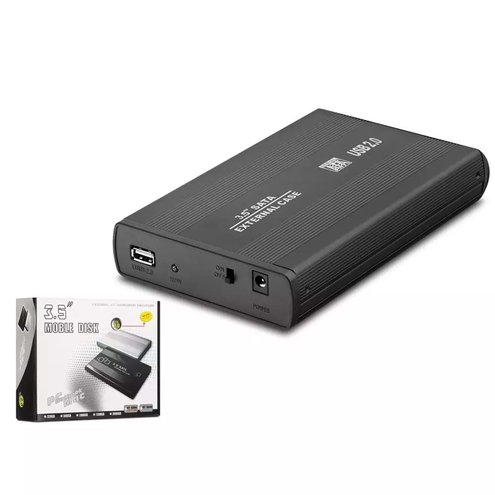 USB 2.0 SATA 3.5 HADRON HDX1753 HARDDİSK KUTUSU