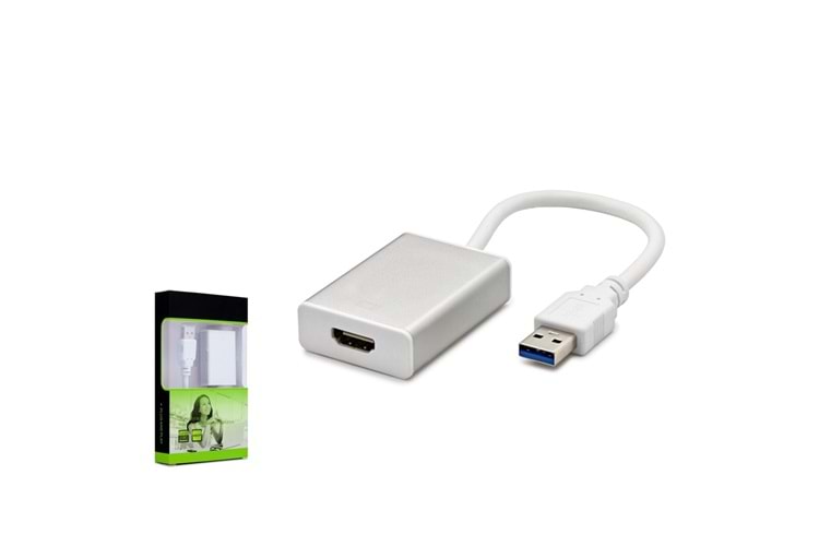 USB 3.0 TO HDMI HDX1287 HADRON ÇEVİRİCİ