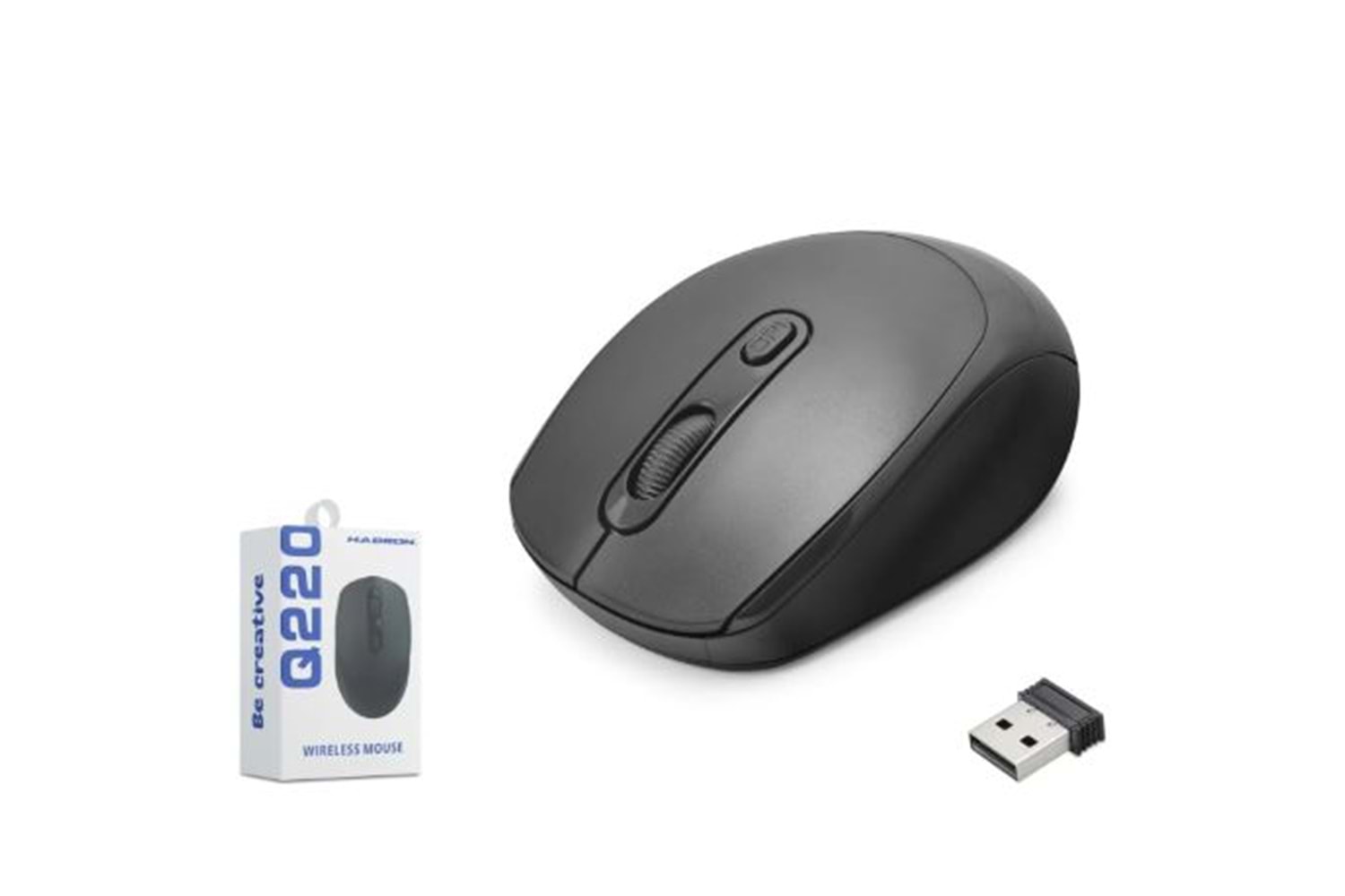 KABLOSUZ MOUSE WIRELESS 1600 DPI Q220