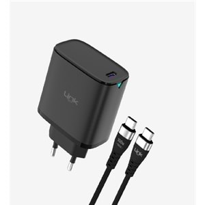 LİNKTECH C316 Safe 45W Hızlı Şarj Adaptörü ( USB-C OUTPUT ) + TİP - C KABLOLU PD 3.0 / QC 4.0 QUICK CHARGING TAKIM