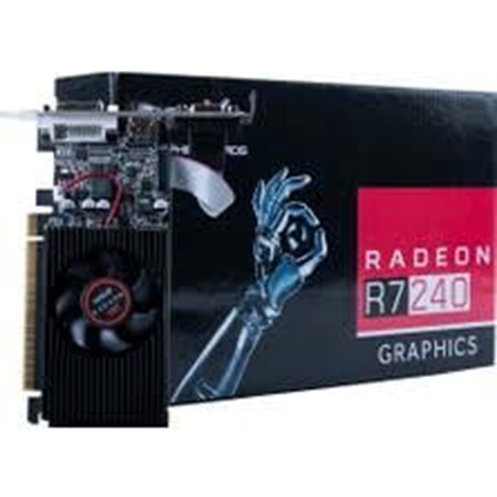 TURBOX 2GB KNIGHT ZEN S R5 230 AMD DDR3 64BI VGA DVR HDMI TEK FAN 2GB BOX EKRAN KARTI