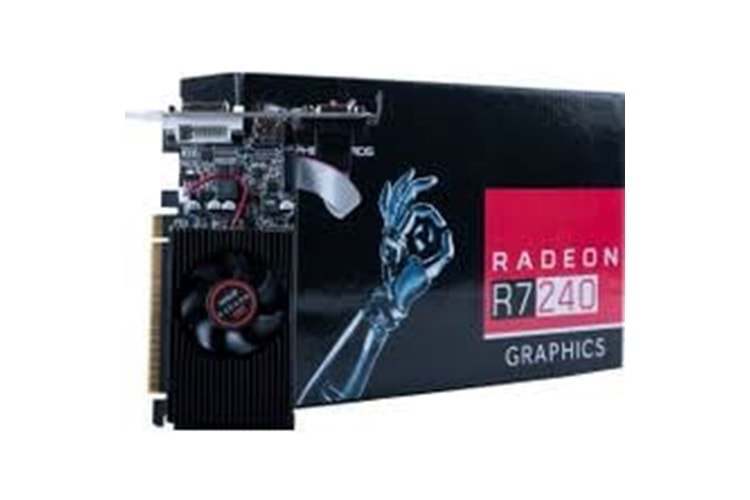 TURBOX 2GB KNIGHT ZEN S R5 230 AMD DDR3 64BI VGA DVR HDMI TEK FAN 2GB BOX EKRAN KARTI