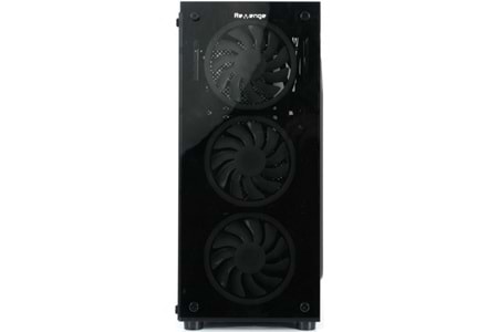 3 FANLI TEMPERLİ CAM AKRİLİK PANEL GAMİNG OYUNCU KASASI(POWERSIZ) - ( CLEAR )
