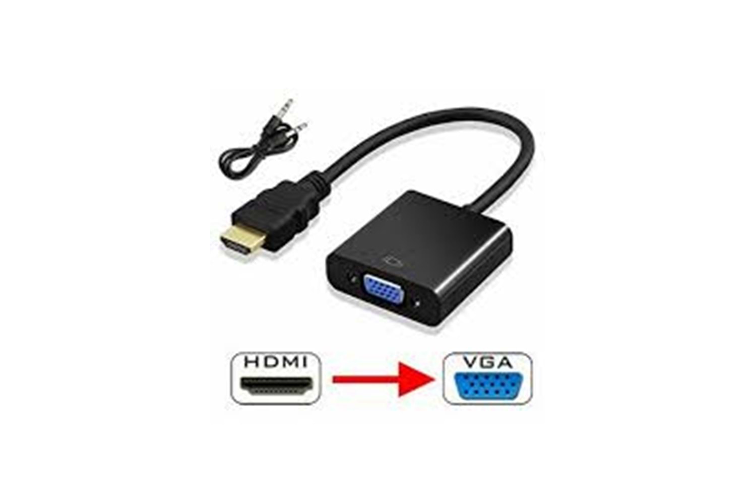 HDMI TO VGA +SESLİ C554 C-554