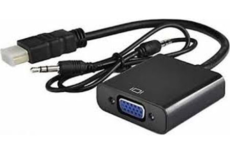HDMI TO VGA +SESLİ C554 C-554