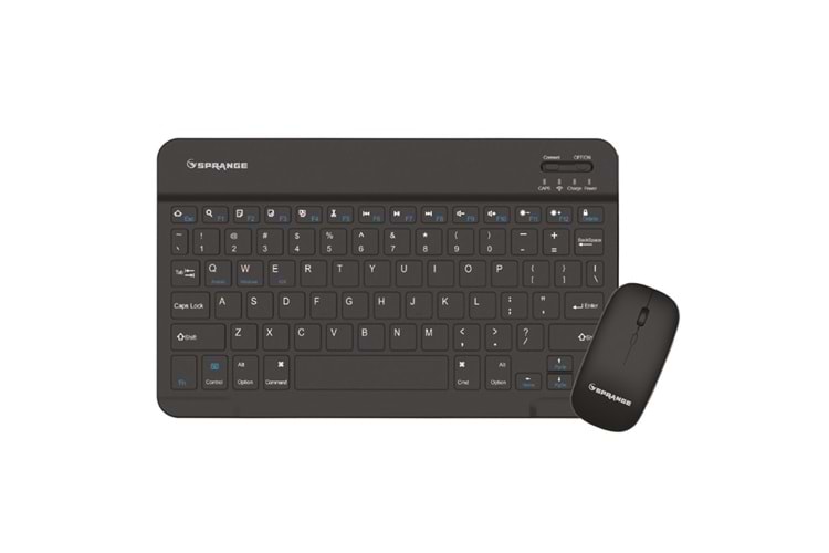 SPRANGE SR-K2 MİNİ KABLOSUZ BLUETOOTH + ŞARJLI KLAVYE MOUSE SET