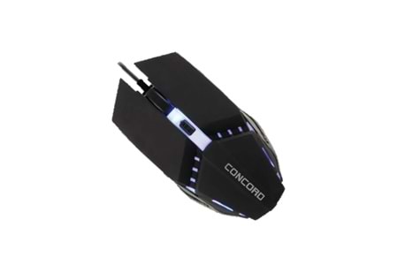 IŞIKLI KABLOLU 2400 DPİ MOUSE CONCORD C21