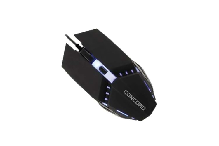IŞIKLI KABLOLU 2400 DPİ MOUSE CONCORD C21