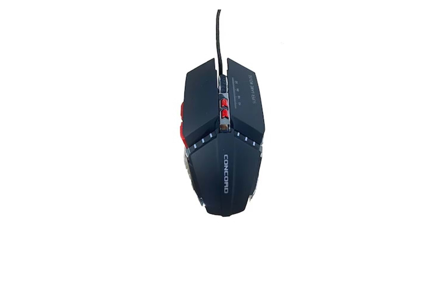 IŞIKLI KABLOLU 7200 DPİ , 6 TUŞ 1.5 Metre KBL. GAMİNG MOUSE CONCORD C23