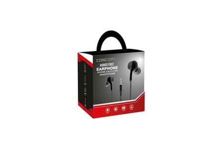 CONCORD Mikrofonlu Kulak İçi Kulaklık 3.5 Mm. C966
