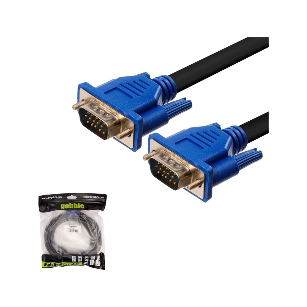 5 METRE VGA 3+4 POŞETLİ KABLO GAB-VGA405