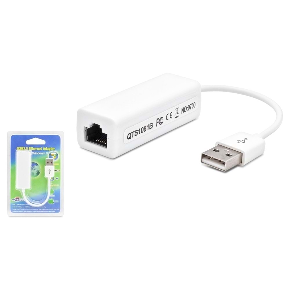 USB TO ETHERNET ÇEVİRİCİ APARAT 10/100 GAB-ULAN20