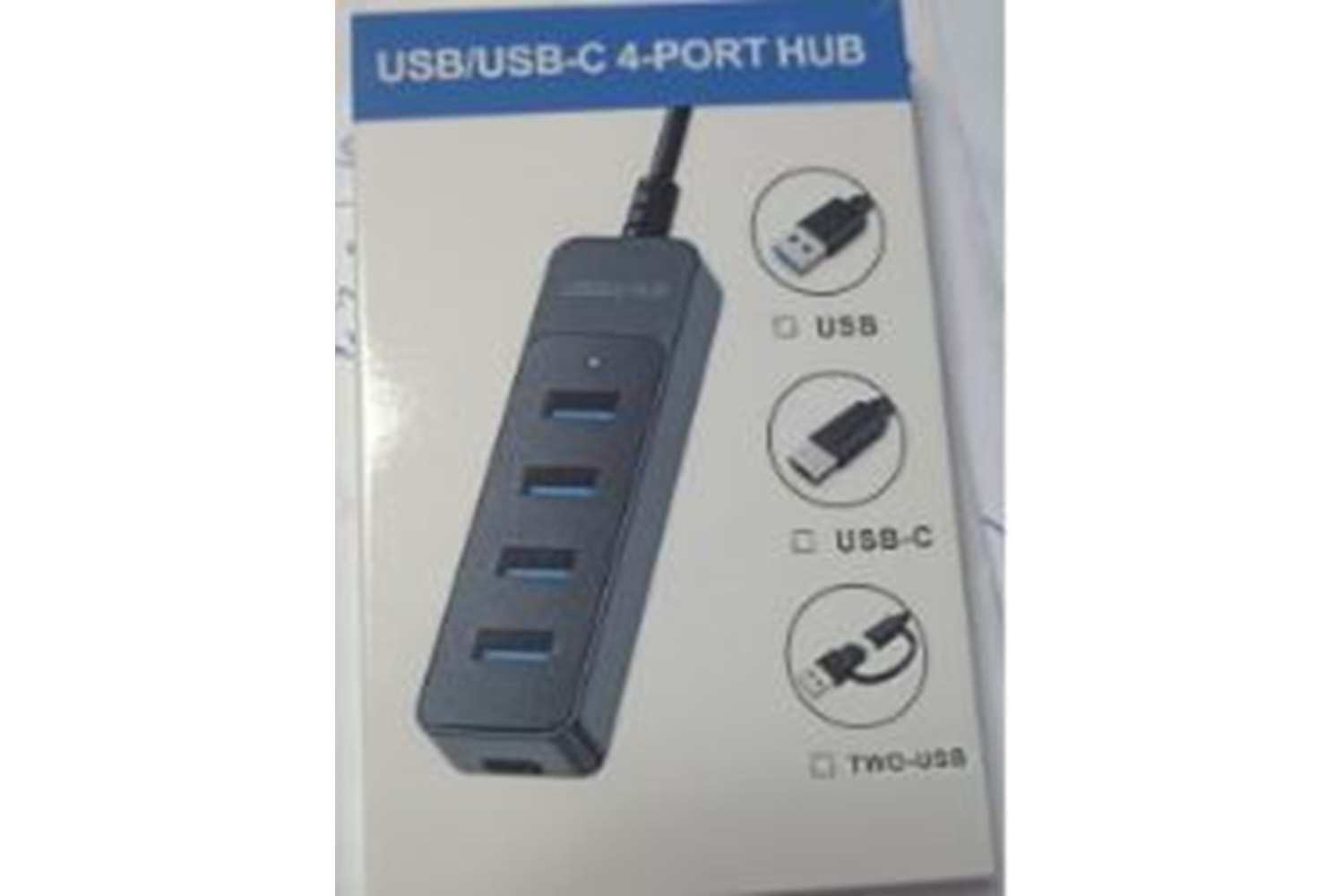 GABBLE 4 PORT USB 3*0 ÇOKLAYICI + 1 PORT TYPE-C HUB-UP530