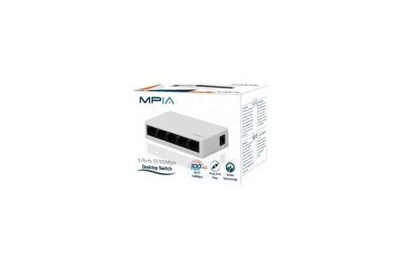 5 Port 10/100 Mbps SWITCH MPIA S5 S-5