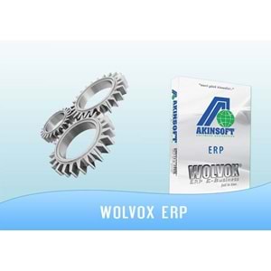 AKINSOFT Wolvox 9 ERP MUHASEBE + E FATURA