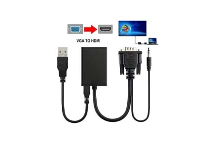 VGA TO HDMI DÖNÜŞTÜRÜCÜ DRG-VGHD