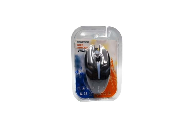 KABLOLU IŞIKLI MOUSE VAKUM 3D WIRED OPT. C-28