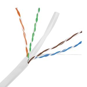 S-LINK SL-CAT608 UTP 305M 24AWG 6MM CAT6 GRI NETWORK KABLOSU