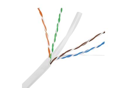 S-LINK SL-CAT608 UTP 305M 24AWG 6MM CAT6 GRI NETWORK KABLOSU
