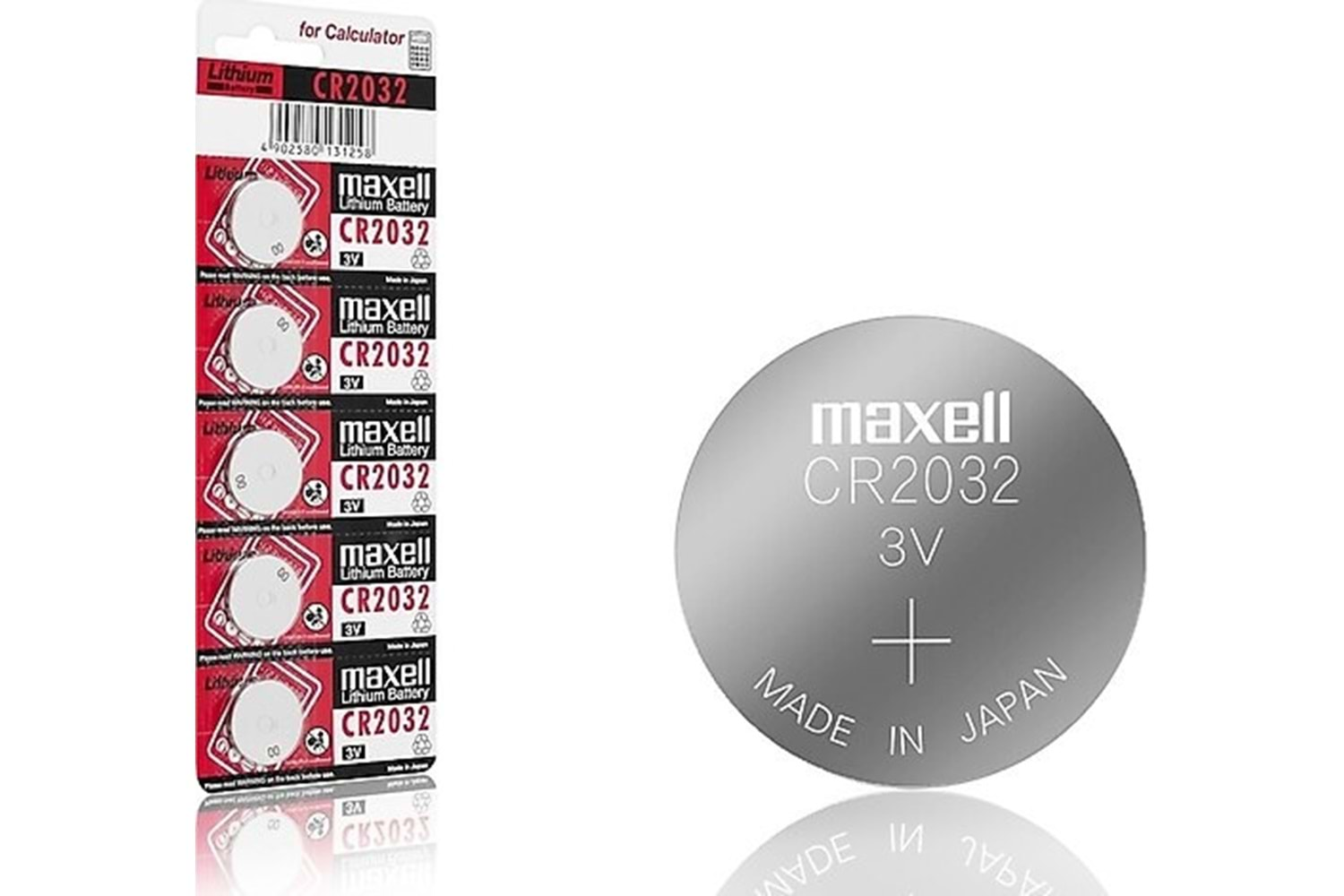 MAXELL HADRON CR2032 3V LITHIUM PİL 5 Lİ PAKET