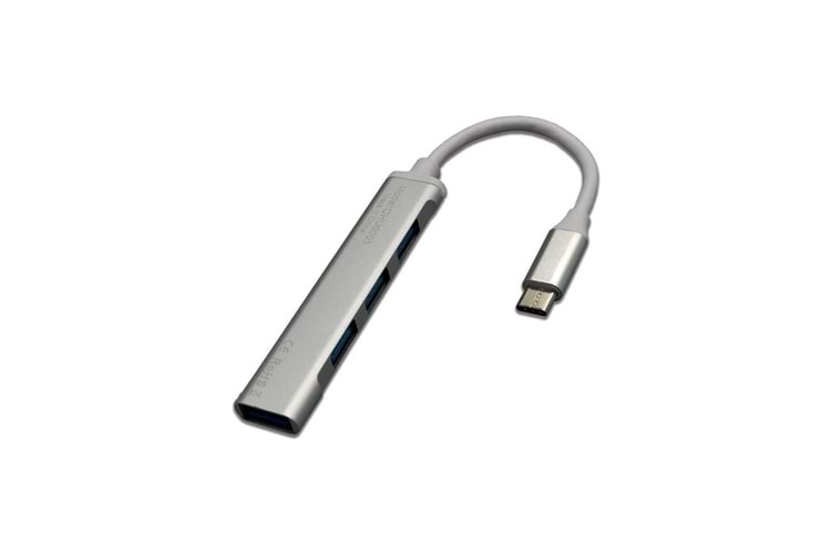 DEXİM ELİTE TYPE-C TO 4 PORT USB-A HUB ÇOKLAYICI