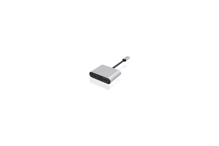 DEXİM TYPE-C TO HDTV , VGA , USB-C , USB 3.0 4 IN 1 HUB ÇOKLAYICI
