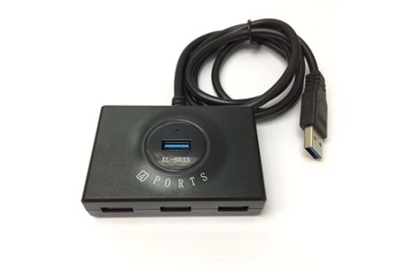 4 PORT USB 3.0 HUB (5pin power) XL6033