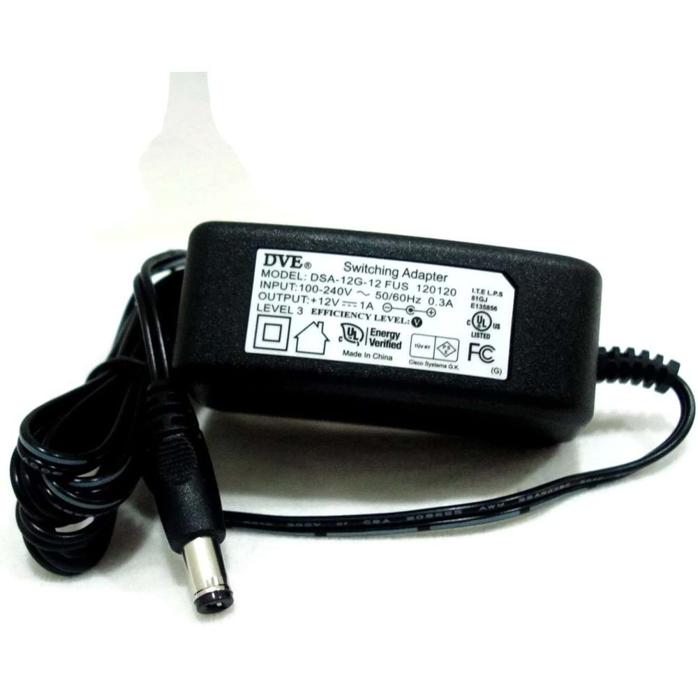 DVE 12V 1A MODEM-UYDU-LED 120120(ZYXEL UYUM)ADAPTÖR