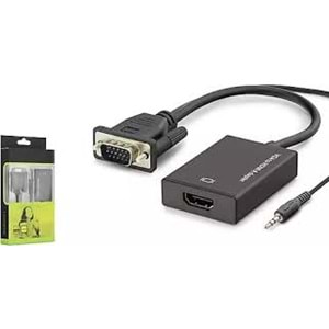 VGA TO HDMI DÖNÜŞTÜRÜCÜ GAB-VGHD