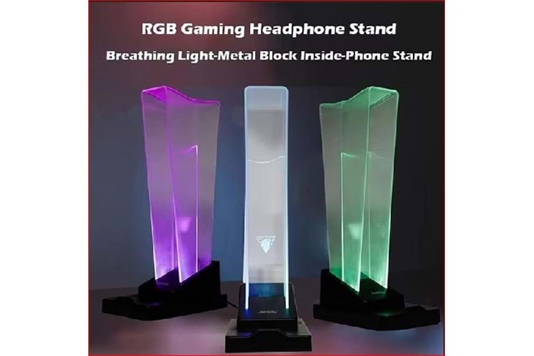 JEDEL GM02 USB HUB + RGB KULAKLIK TUTUCU