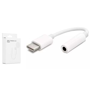 Hadron Hdx1040 Type-C To 3.5Mm F Çevirici Beyaz