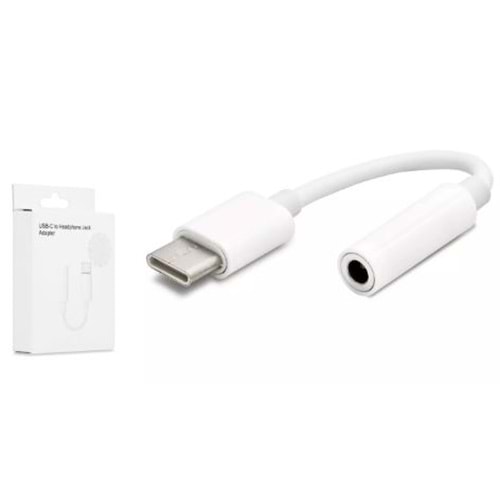 Hadron Hdx1040 Type-C To 3.5Mm F Çevirici Beyaz