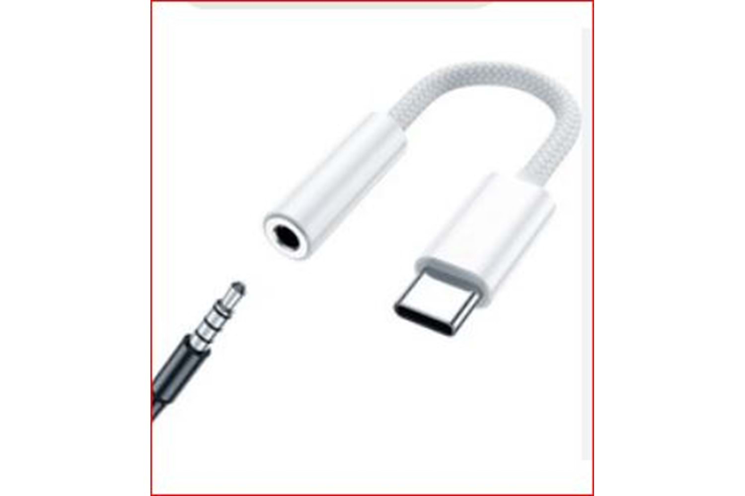 Hadron Hdx1040 Type-C To 3.5Mm F Çevirici Beyaz