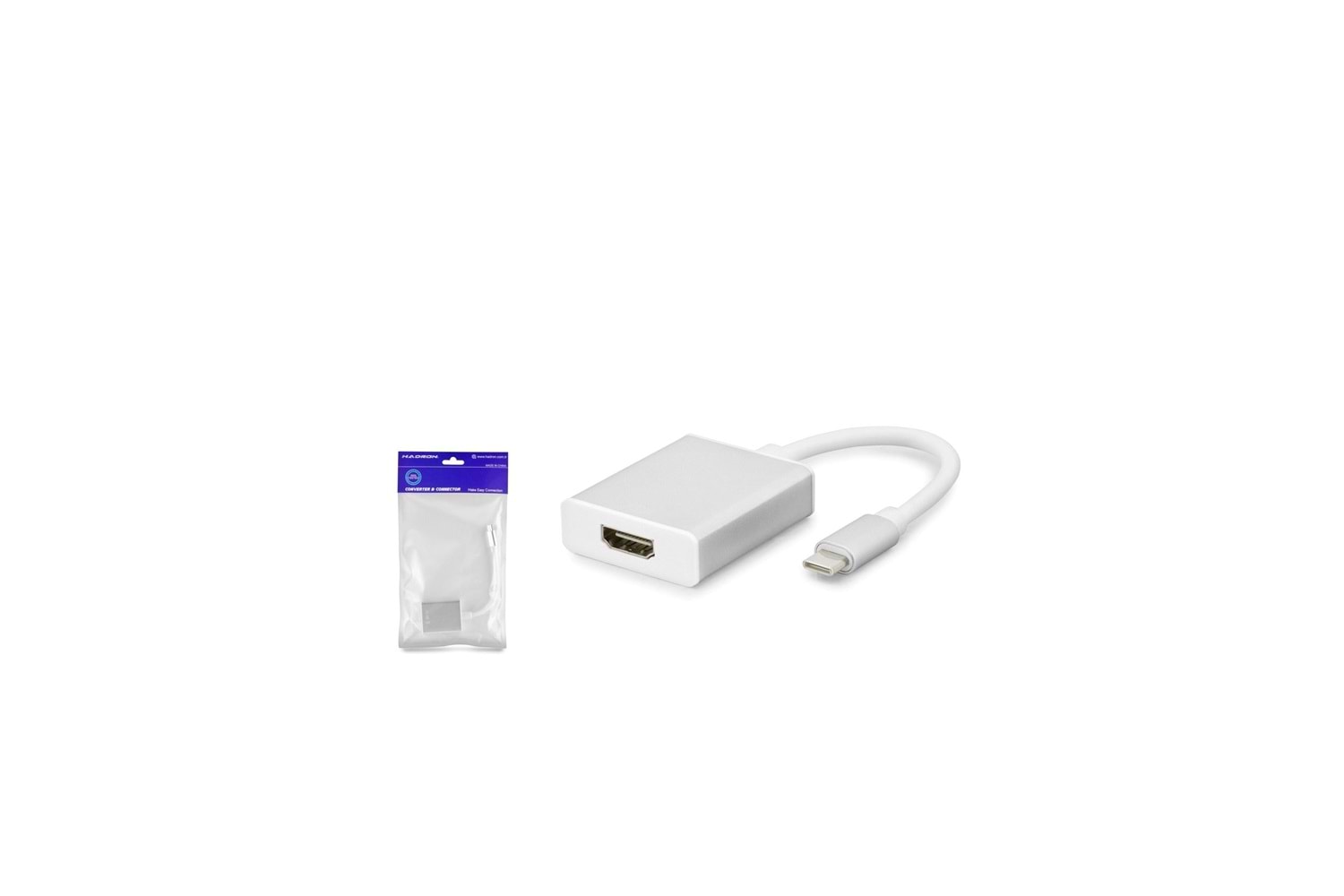 TYPCE TO HDMI ADAPTÖR BEYAZ HADRON HDX7760
