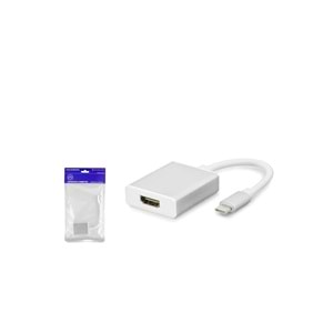 TYPCE TO HDMI ADAPTÖR BEYAZ HADRON HDX7760