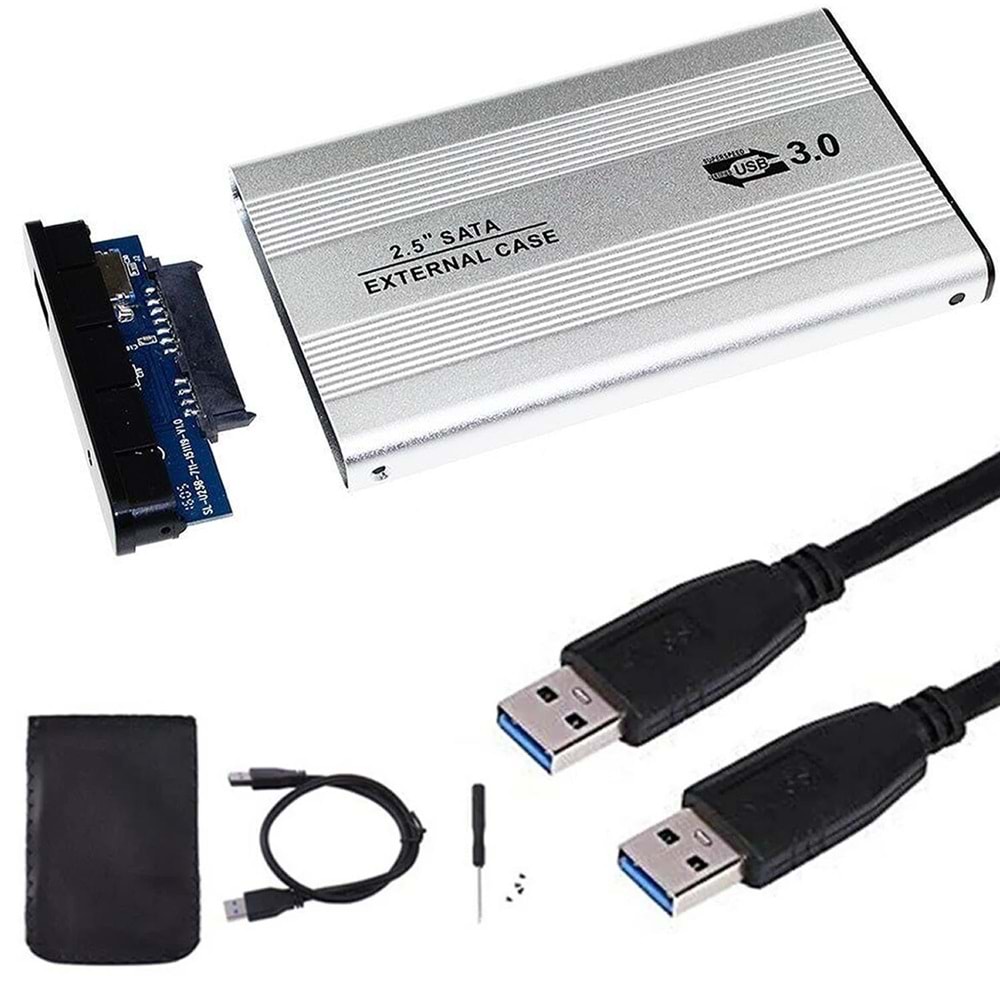 2.5 inç Harici HDD Kutusu USB 3.0 Alüminyum kasa LineOn