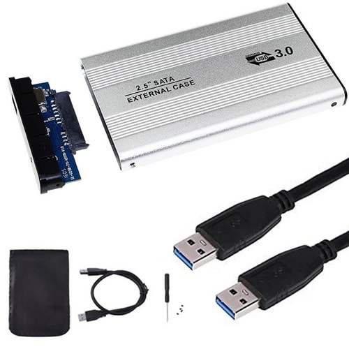 2.5 inç Harici HDD Kutusu USB 3.0 Alüminyum kasa LineOn