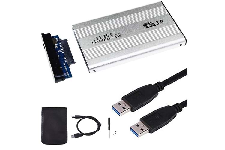 2.5 inç Harici HDD Kutusu USB 3.0 Alüminyum kasa LineOn