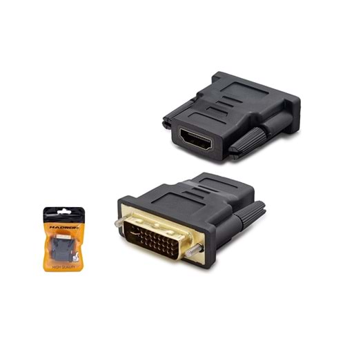 HADRON DVI TO HDMI F 24+5 ÇEVİRİCİ ( SİYAH )